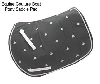 Equine Couture Boat Pony Saddle Pad