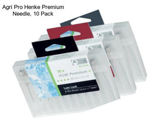 Agri Pro Henke Premium Needle, 10 Pack