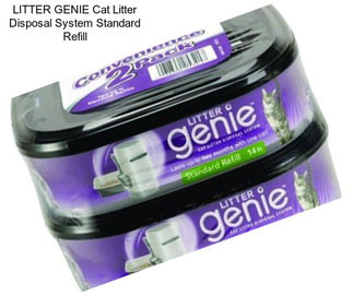 LITTER GENIE Cat Litter Disposal System Standard Refill