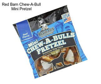 Red Barn Chew-A-Bull Mini Pretzel