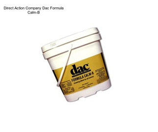 Direct Action Company Dac Formula Calm-B