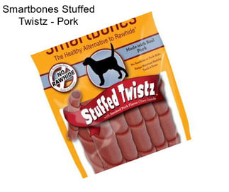 Smartbones Stuffed Twistz - Pork