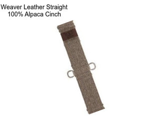 Weaver Leather Straight 100% Alpaca Cinch