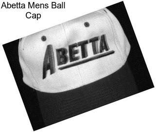 Abetta Mens Ball Cap