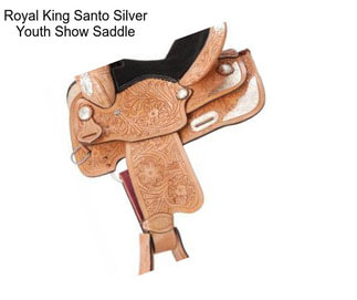 Royal King Santo Silver Youth Show Saddle