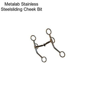 Metalab Stainless Steelsliding Cheek Bit