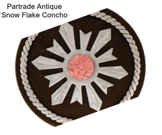 Partrade Antique Snow Flake Concho