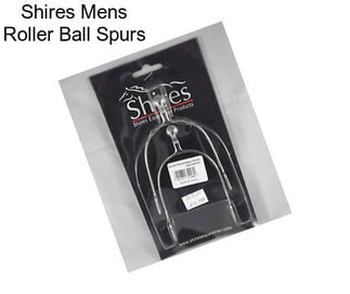 Shires Mens Roller Ball Spurs