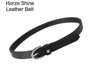 Horze Shine Leather Belt