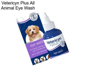 Vetericyn Plus All Animal Eye Wash