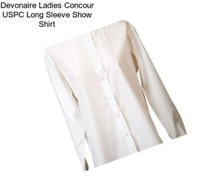Devonaire Ladies Concour USPC Long Sleeve Show Shirt