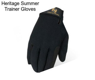 Heritage Summer Trainer Gloves