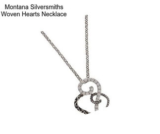 Montana Silversmiths Woven Hearts Necklace