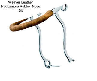 Weaver Leather Hackamore Rubber Nose Bit