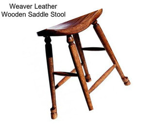 Weaver Leather Wooden Saddle Stool