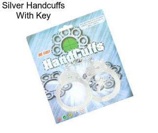 Silver Handcuffs With Key