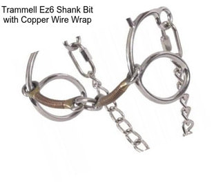 Trammell Ez6 Shank Bit with Copper Wire Wrap