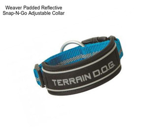 Weaver Padded Reflective Snap-N-Go Adjustable Collar