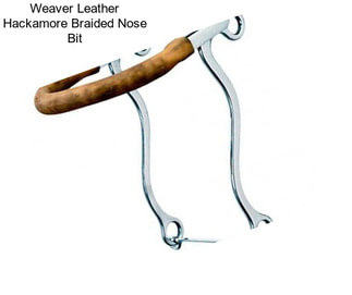Weaver Leather Hackamore Braided Nose Bit
