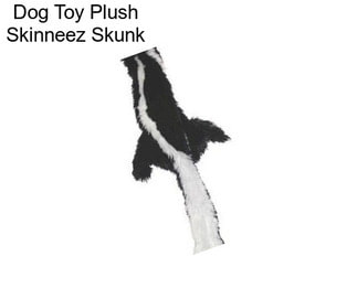 Dog Toy Plush Skinneez Skunk