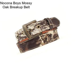 Nocona Boys Mossy Oak Breakup Belt