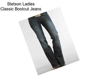 Stetson Ladies Classic Bootcut Jeans