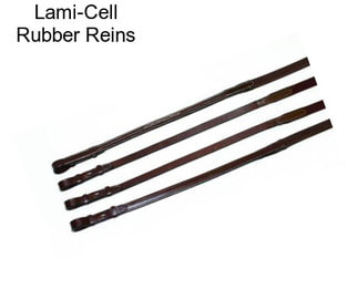 Lami-Cell Rubber Reins