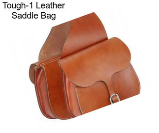 Tough-1 Leather Saddle Bag