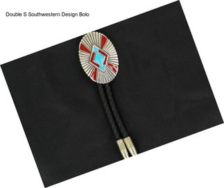 Double S Southwestern Design Bolo