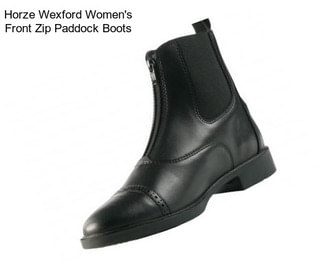Horze Wexford Women\'s Front Zip Paddock Boots