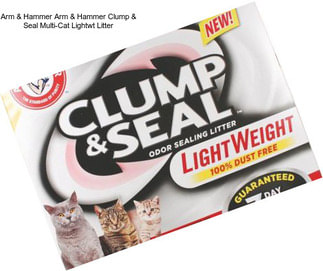 Arm & Hammer Arm & Hammer Clump & Seal Multi-Cat Lightwt Litter