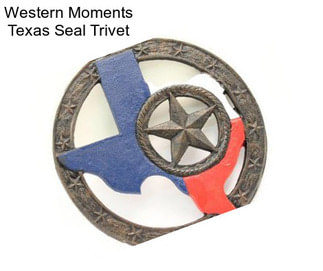 Western Moments Texas Seal Trivet