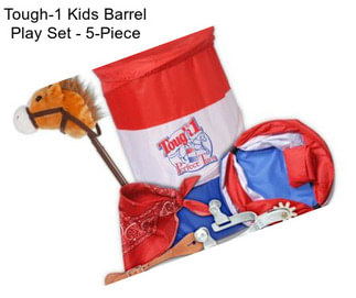 Tough-1 Kids Barrel Play Set - 5-Piece