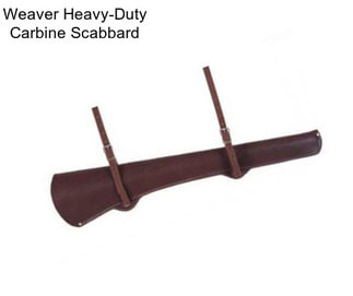 Weaver Heavy-Duty Carbine Scabbard