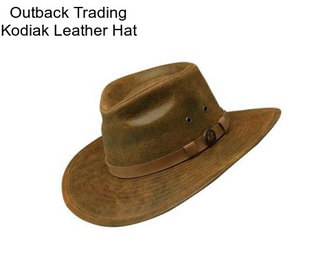 Outback Trading Kodiak Leather Hat