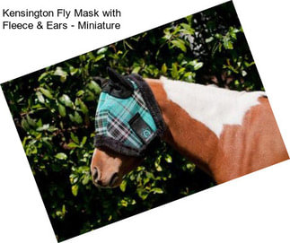 Kensington Fly Mask with Fleece & Ears - Miniature