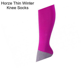 Horze Thin Winter Knee Socks