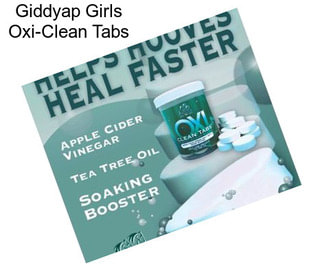 Giddyap Girls Oxi-Clean Tabs
