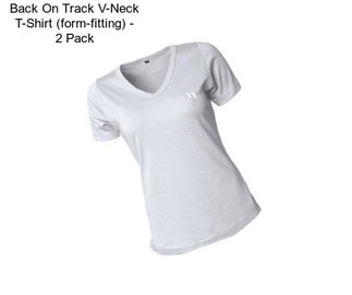 Back On Track V-Neck T-Shirt (form-fitting) - 2 Pack