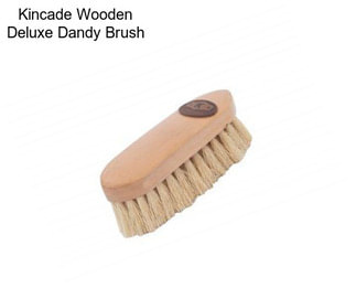 Kincade Wooden Deluxe Dandy Brush