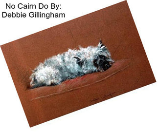 No Cairn Do By: Debbie Gillingham