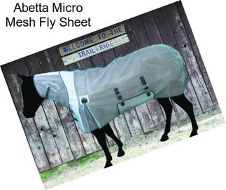 Abetta Micro Mesh Fly Sheet