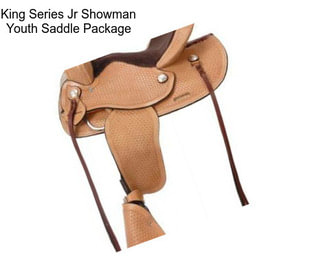 King Series Jr Showman Youth Saddle Package