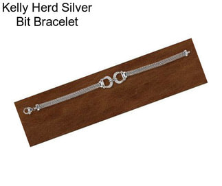 Kelly Herd Silver Bit Bracelet