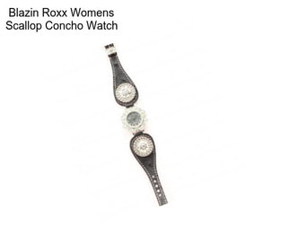 Blazin Roxx Womens Scallop Concho Watch