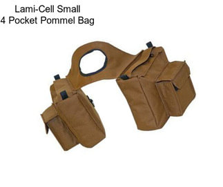 Lami-Cell Small 4 Pocket Pommel Bag