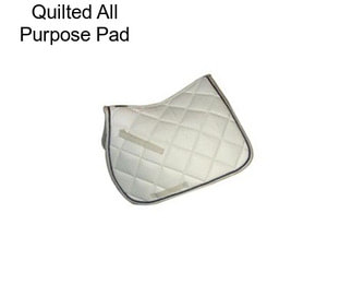 Quilted All Purpose Pad