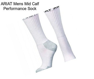 ARIAT Mens Mid Calf Performance Sock