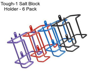 Tough-1 Salt Block Holder - 6 Pack