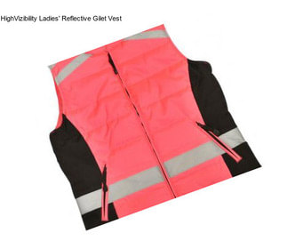 HighVizibility Ladies\' Reflective Gilet Vest